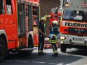 Kellerbrand mit Menschenrettung Koeln Brueck Hovenstr Olpenerstr P054